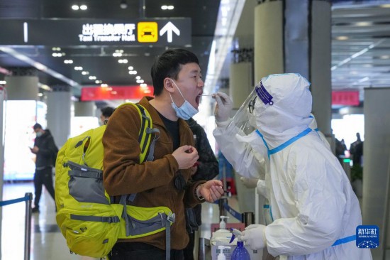 合肥：在交通口岸實(shí)施核酸和抗原“雙檢”